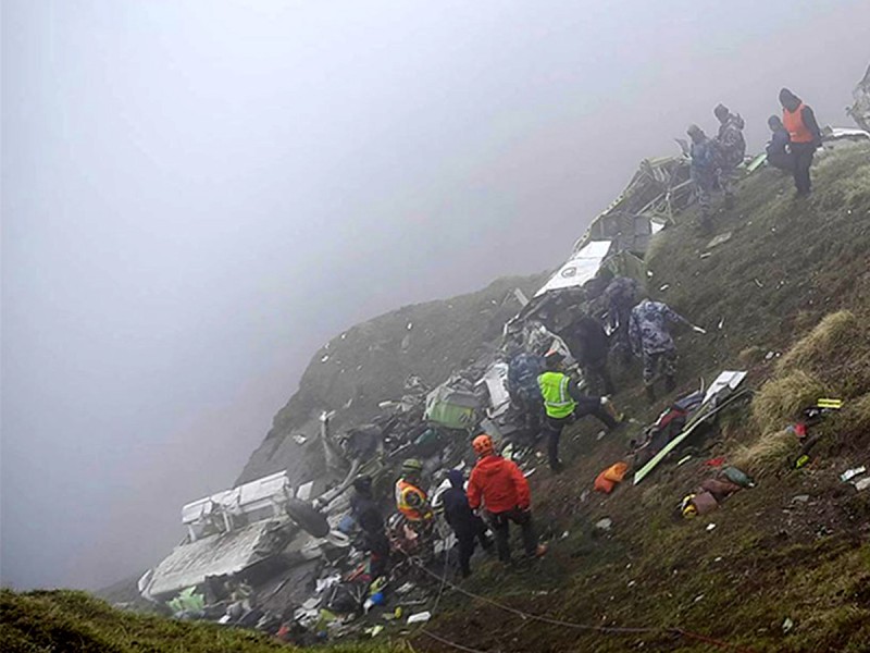 तारा एयरको जहाज दुर्घटना १४ जनाको शव भेटियो